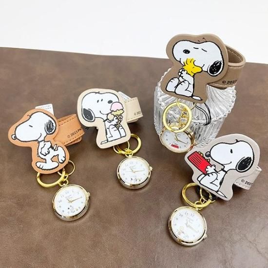再入荷予約品】≪10月下旬入荷予定≫スヌーピー SNOOPY かくれんぼウォッチ 時計 腕時計 ブラウン