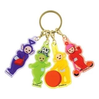 会員様限定20％OFF対象商品！ テレタビーズ 4チャームキーホルダー（イラスト） アクリルキーホルダー Teletubbies