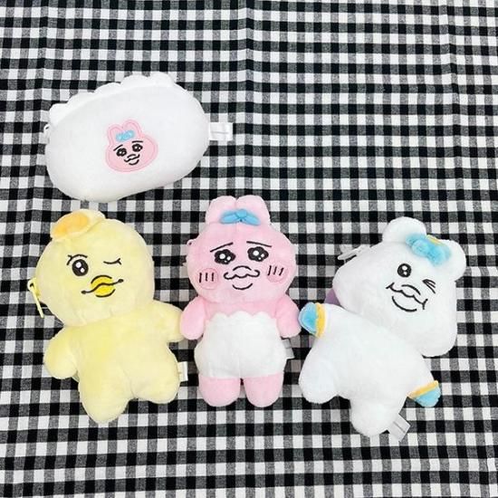 んぽちゃむ ぬいぐるみキーホルダー マスコット ボールチェーン