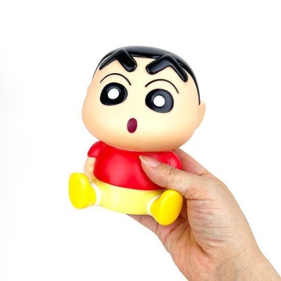 クレヨンしんちゃん ソフビバンク 貯金箱 インテリア