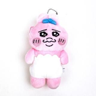 <img class='new_mark_img1' src='https://img.shop-pro.jp/img/new/icons15.gif' style='border:none;display:inline;margin:0px;padding:0px;width:auto;' />おぱんちゅうさぎ ぬいぐるみキーホルダー うさぎ マスコット ボールチェーン キーアクセサリー