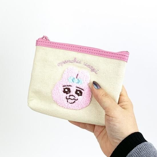 おぱんちゅうさぎ サガラ刺繍ティッシュポーチ （なみだ） 小物入れ