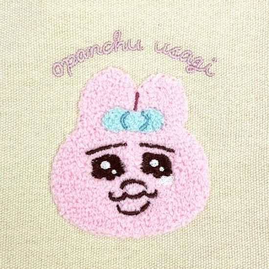 おぱんちゅうさぎのサガラ刺繡小物