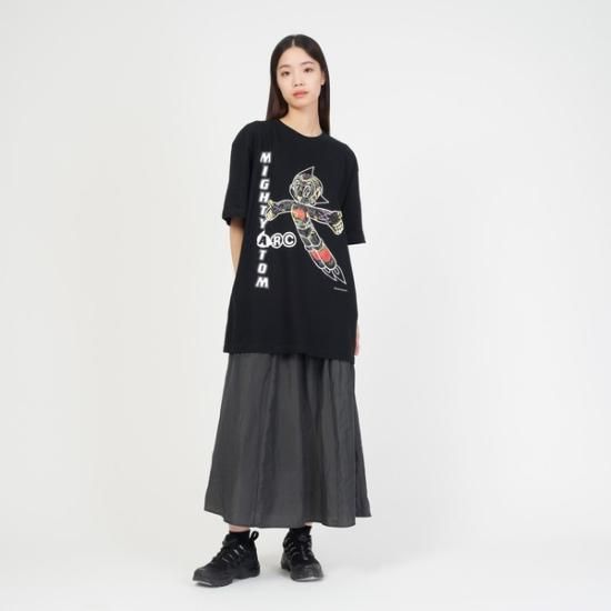 SECRETBASE ミドルスケール 鉄腕アトム　黒Tシャツ ARC＞RISE ABOVE MIGHTY ATOM フルスケルトンTシャツ – Chara'ft