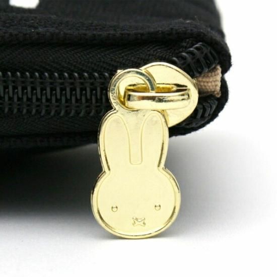 ミッフィー miffy マルチポーチ (グレー) 母子手帳ケース 通帳ケース