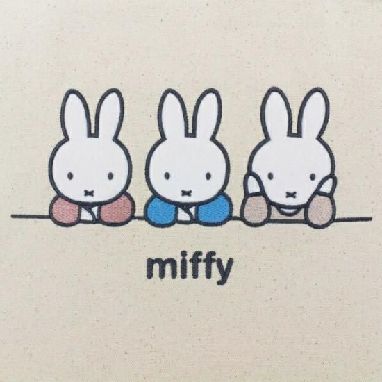 ミッフィー miffy 2WAY帆布トートショルダーバッグ トリオ