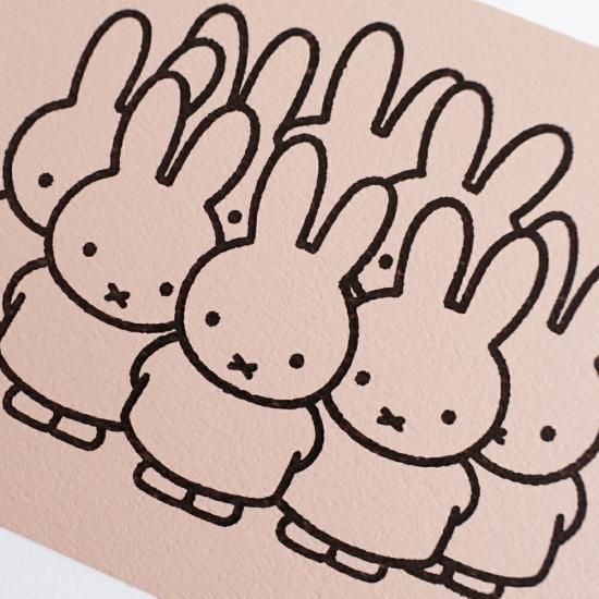 ミッフィー miffy ポストカード(pink) ハガキ 文具 日本製 ミッフィー miffy ポストカード(pink) ハガキ 文具 日本製