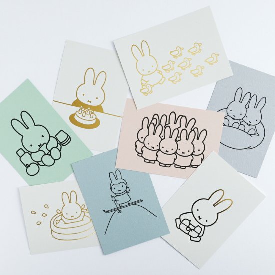 ミッフィー miffy ポストカード（birthday） ハガキ 文具 日本製