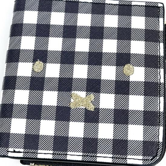 Kate Spade ギフトボックス 小型 白黒チェック Kate Spade ギフトボックス 小型 白黒チェック