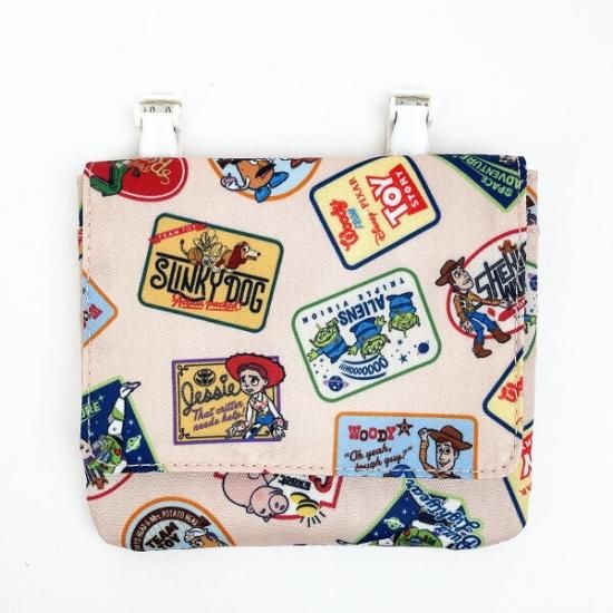 スヌーピー スクールシリーズ クリップポーチ マルチポケット