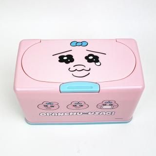 <img class='new_mark_img1' src='https://img.shop-pro.jp/img/new/icons15.gif' style='border:none;display:inline;margin:0px;padding:0px;width:auto;' />おぱんちゅうさぎ 抗菌マスクストッカー 50枚 マスク入れ ボックス インテリア 玄関 ピンク