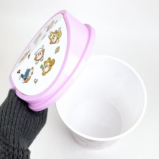 星のカービィ ダストボックス ピンク フタ付き ゴミ箱 収納 キッズ 星のカービィ ダストボックス ピンク フタ付き ゴミ箱 収納 キッズ