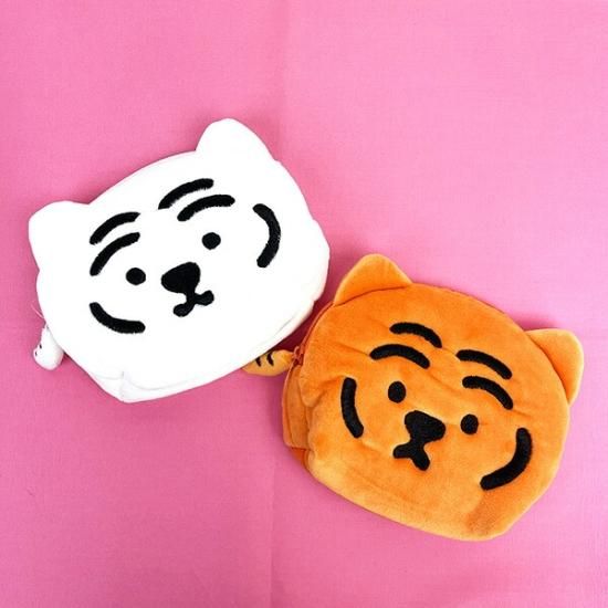 MUZIK TIGER ムジークタイガー フェイスポーチ Toffee 小物入れ