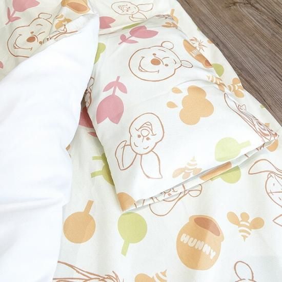 衝撃特価 ディズニー くまのプーさん お昼寝布団 7点セット(もりの キッズ・ジュニア用寝具