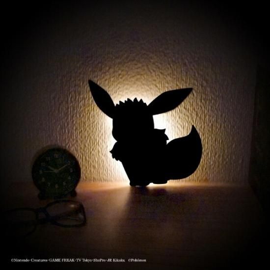 海外ポケモンセンター限定 イーブイ ウォール LED (スタンド)ライト 海外ポケモンセンター限定 イーブイ ウォール LED (スタンド
