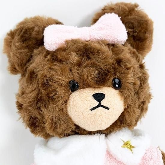 くまのがっこう ルームワンピ ぬいぐるみ S マスコット 人形