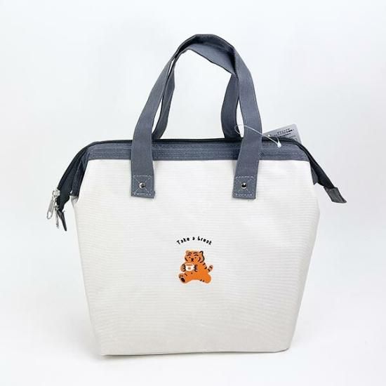 MUZIK TIGER* 保冷バッグ お弁当バック 韓国人気 スケーター ランチバッグ がま口型ランチバッグ MUZIKTIGER