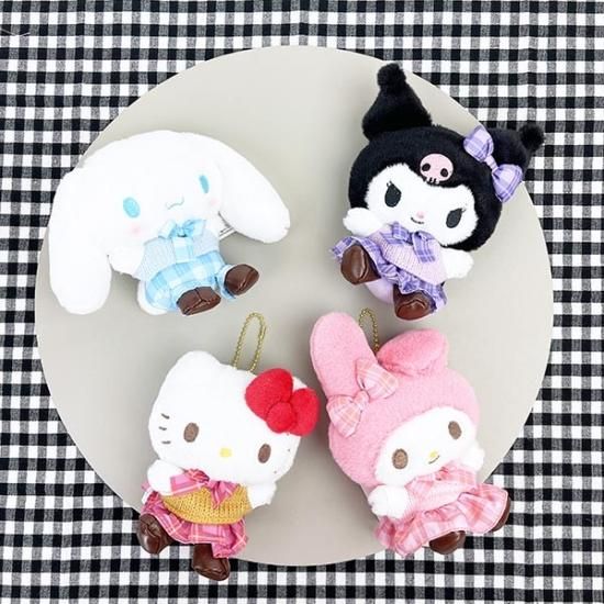 ハローキティ ダニエル 学生服 コスチューム ぬいぐるみ 2体 ハローキティ ダニエル 学生服 コスチューム ぬいぐるみ 2体
