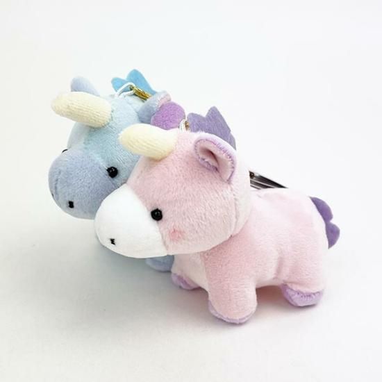ニコヌイキーホルダー ユニコーン ぬいぐるみ マスコット お揃い ニコイチ