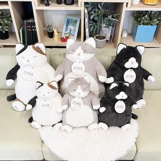 りぶはあと ねこ肯定感 抱きまくら M はちわれのかつお