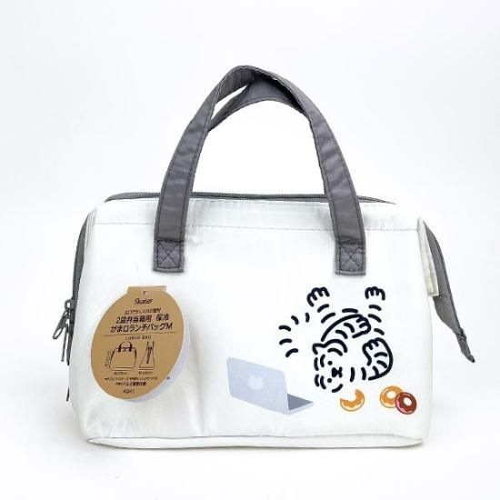 MUZIK TIGER* 保冷バッグ お弁当バック 韓国人気 スケーター ランチバッグ がま口型ランチバッグ MUZIKTIGER