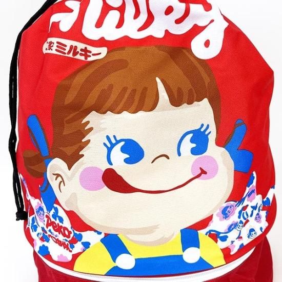 ペコちゃん PEKO 2wayバッグパック ミルキー バッグ 不二家 ペコちゃん PEKO 2wayバッグパック ミルキー バッグ 不二家