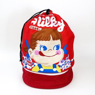 店内セール開催中10%オフ対象商品! ペコちゃん PEKO 2wayバッグパック ミルキー バッグ 不二家