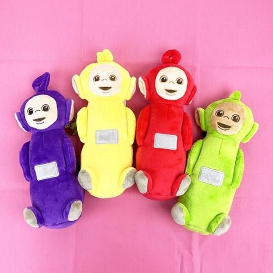 テレタビーズ ディプシー ぬいぐるみペンケース グリーン 文具 筆箱