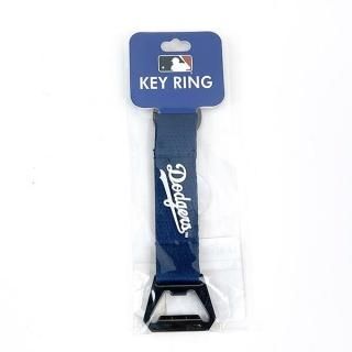 会員様限定50％OFF対象商品！MLB ドジャース 栓抜きストラップ ブルー キーホルダー アウトドア 野球グッズ メジャー 　
