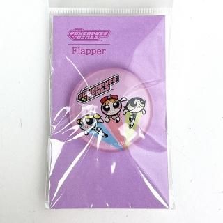 店内セール開催中!10％オフ対象商品! パワーパフガールズ クリスタルマグネット (パープル) 文具 日本製 FLAPPER