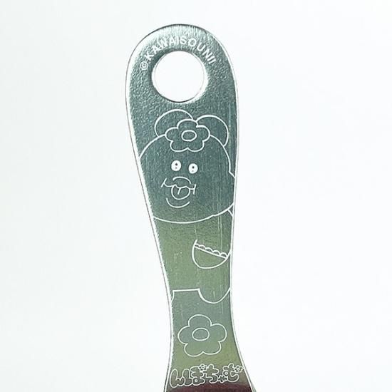 んぽちゃむ アイスクリームスプーン (シルバー) キッチン用品