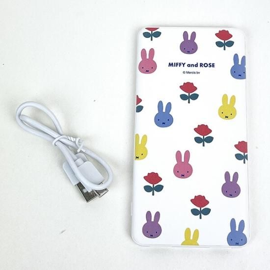ミッフィーのType-Cコネクト付きモバイルバッテリー