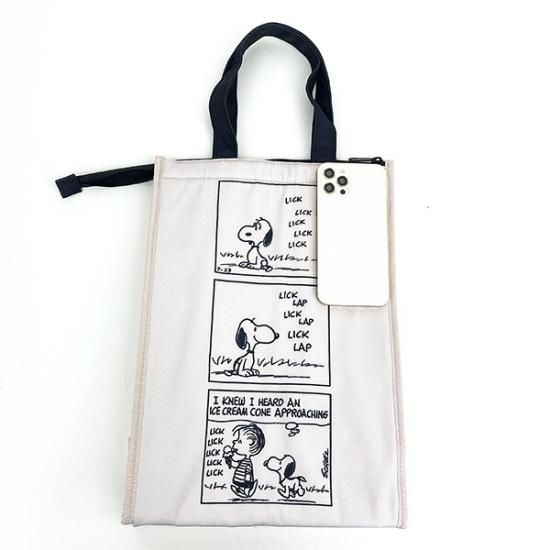 mako確認用SNOOPY　マチ付き　トートバッグ imgrc0089476487.jpg