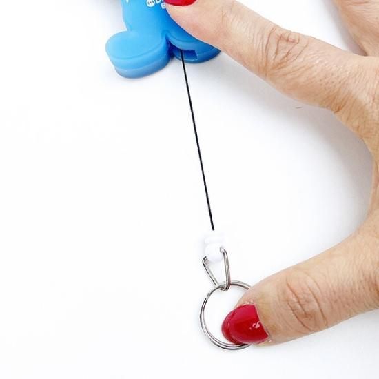 ドナルド　リール ディズニー ドナルドダック ラバーリールキーホルダー Disney