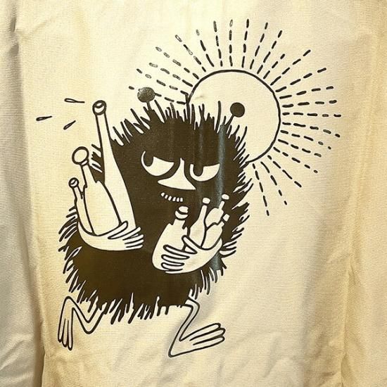 MOOMIN - ムーミン マイクロリップストップ  スタンドジャケット(L) ベージュ スティンキー ムーミン マイクロリップストップ スタンドジャケット(L