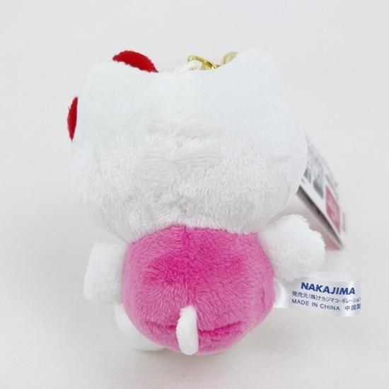 Hello kitty☆サンリオBall&Chainコラボバッグ♡レッドM☆新品