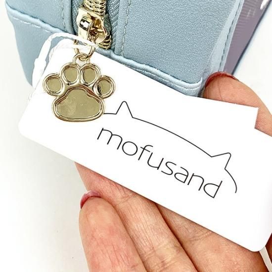 モフサンド mofusand もぎたてにゃん ボックスポーチ (ピンク