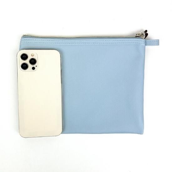 フラットポーチ♡にゃんこ＆わんこ mofusand フラットポーチ メッシュ(サメにゃん) | mofusand