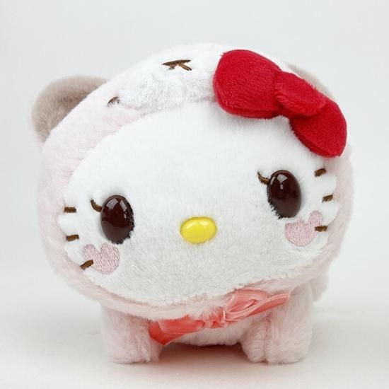 サンリオ ハローキティ なかよちおむちゅ くま ぬいぐるみ S サンリオ ハローキティ なかよちおむちゅ くま ぬいぐるみ S