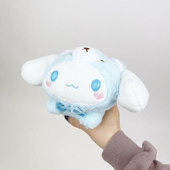 サンリオ シナモロール なかよちおむちゅ くま ぬいぐるみ S