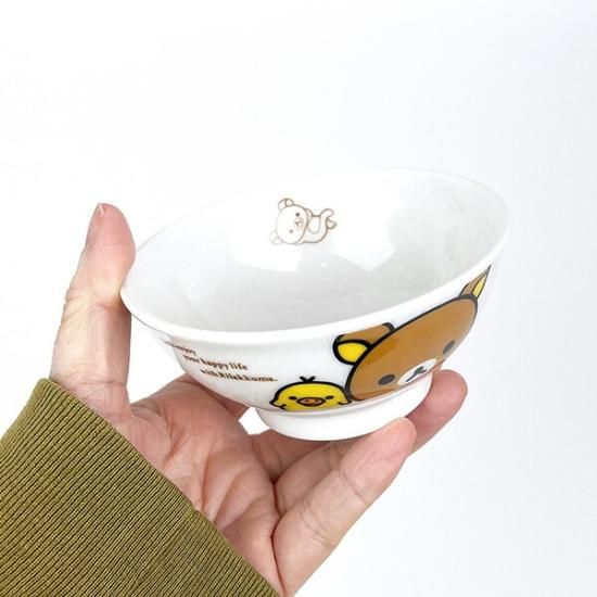 リラックマ 清水焼 抹茶 茶碗 屋形船 手書き 限定品