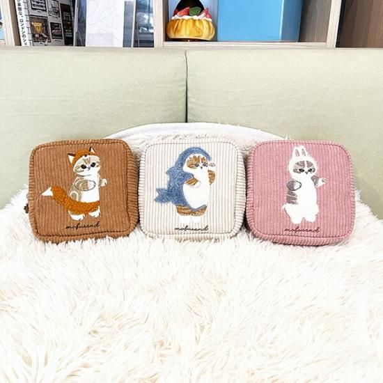 モフサンド mofusand うさぎ ボックスポーチ (ピンク) 小物入れ
