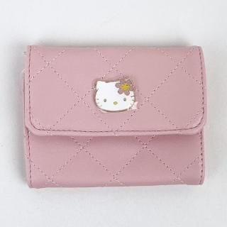 店内セール開催中!10％オフ対象商品! サンリオ ハローキティ ピンクキルト コインケース 小銭入れ 財布 ウォレット