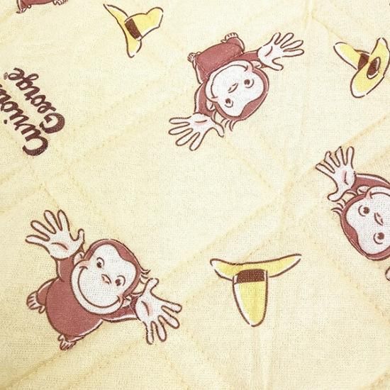 おさるのジョージ チャーミングカラー 枕カバー まくらパット