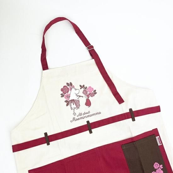 ムーミン ムーミンママ エプロン ナチュラル キッチン オールアバウト