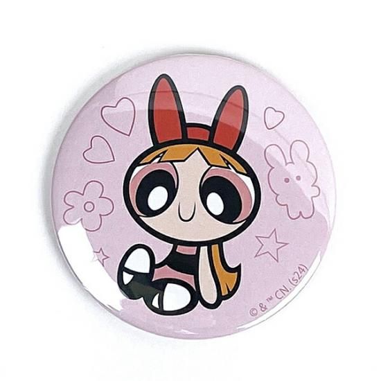 パワーパフガールズ パワパフ グッズ キャラクター 缶バッジ 缶