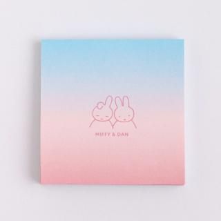 ミッフィー ツインメモパッド（miffy&dan） 文具 日本製 ブルー/ピンク