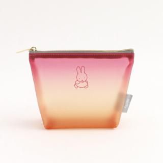 ミッフィー ポーチ（miffy/walk） 文具  レッド/オレンジ