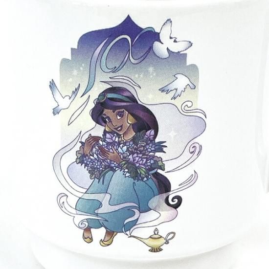 ディズニープリンセスのディズニー100周年限定マグカップ