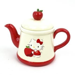 店内セール開催中!10％オフ対象商品! サンリオ ハローキティ ティーポット リンゴ キッチン